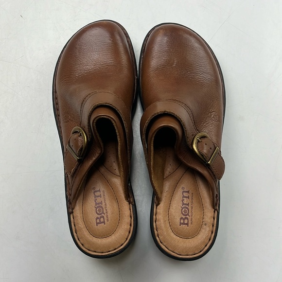 Born Avoca Leather Clog - Size 7 - G76-7 - Picture 3 of 8